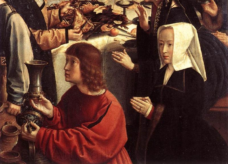 DAVID, Gerard The Marriage at Cana (detail) dfgw Norge oil painting art